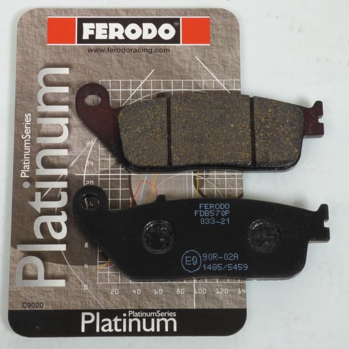 ferodo remblokje voor motorfiets daelim 125 vt evolution 1998 tot 2003 av nieuw
