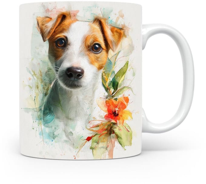 Beker Jack Russell Terriër