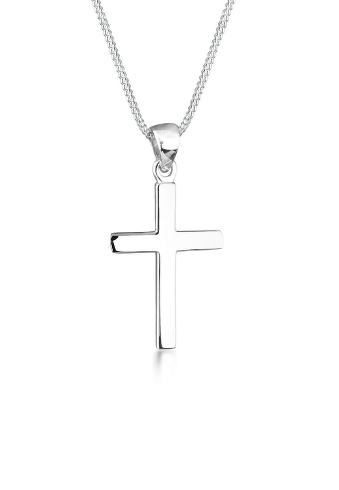 Elli Halsketting Kruis 925 Sterling Zilver