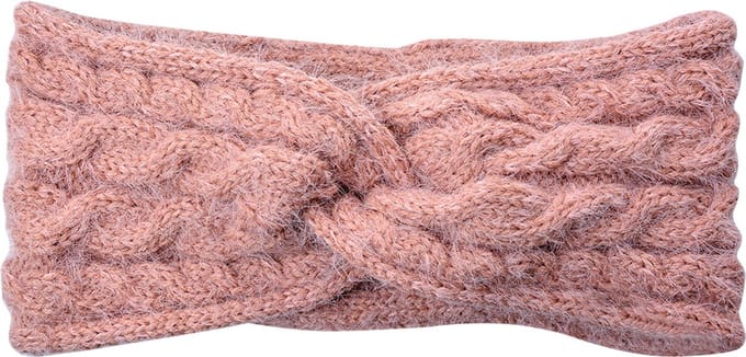 Clayre & Eef Hoofdband Vrouwen 10x22 cm Roze Synthetisch
