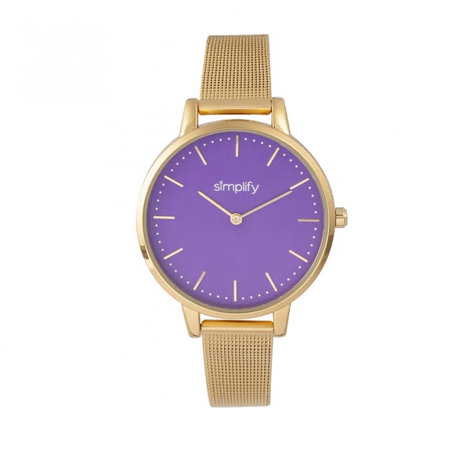 Vereenvoudig het 5800 mesh armbandhorloge