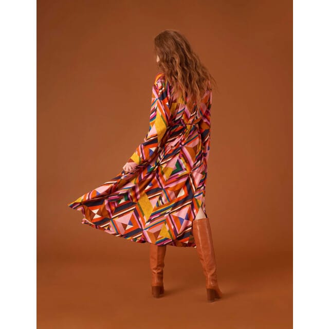 Oilily Datolite Jurk- maat38 Oranje