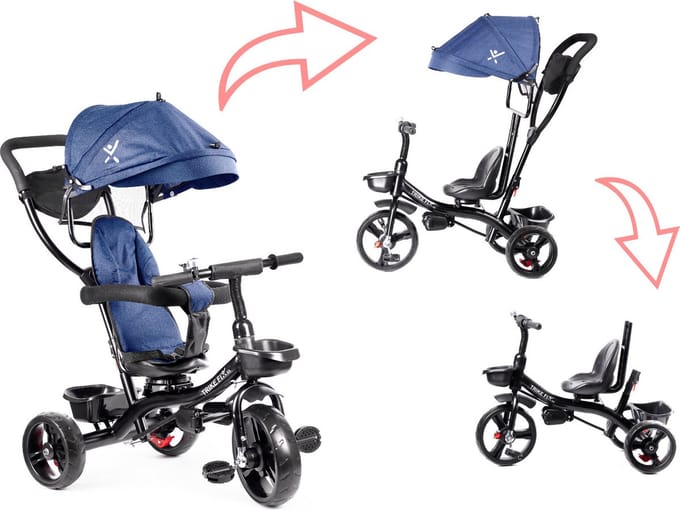 Trike Fix Lite driewieler marineblauw