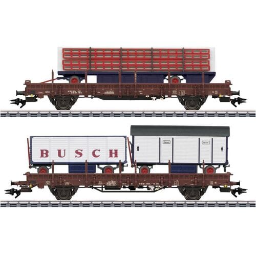Märklin 45042 H0 2er-Set Güterwagen Zirkus Busch der DR (45042)