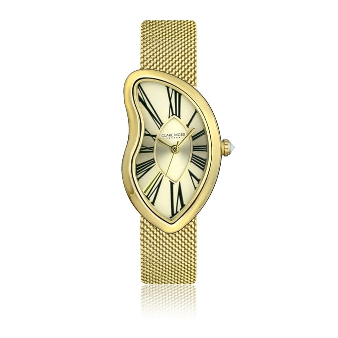 Vrouwenhorloge Clare Moss Old money sunray Mesh