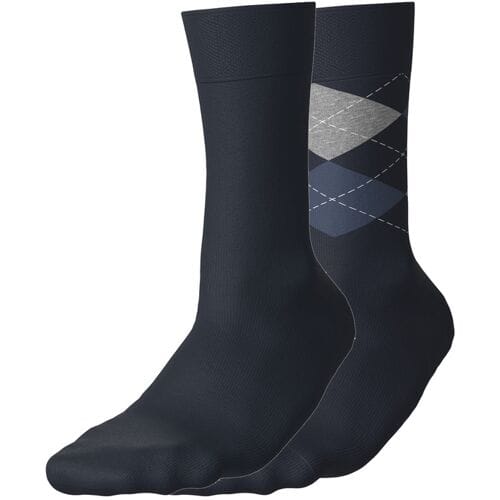 ESMARA 2 Paar sokken (Marineblauw, 39-42)