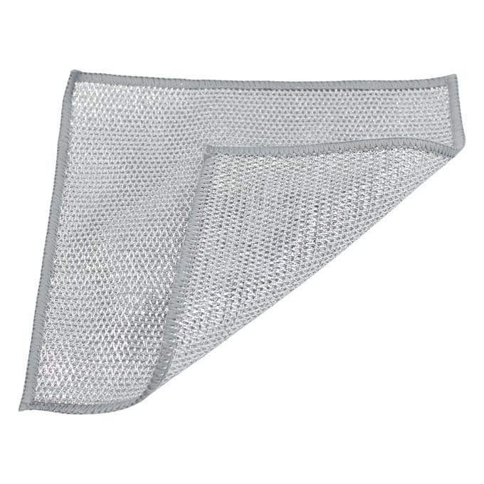 Draad Afwasdoek ChiaMo.nl Grijs/Zilver – 10 stuks – 20 x 20 cm