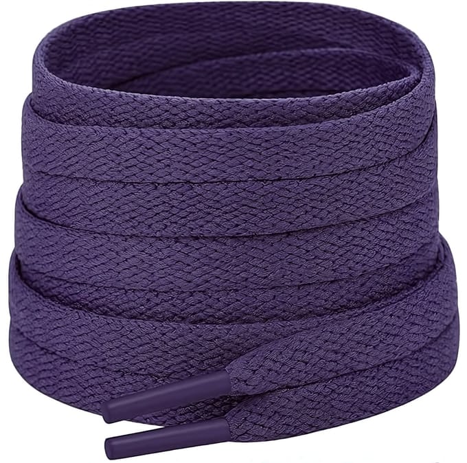 The Kicks Don Veters Plat 120CM - Donkerpaars - 8mm
