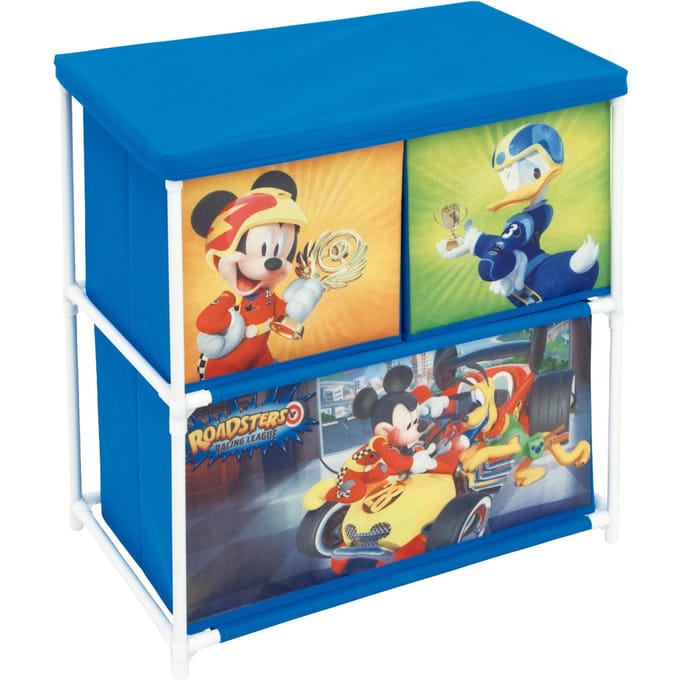 Disney Mickey Mouse Opbergkast Met 3 Lades 60 Cm Blauw