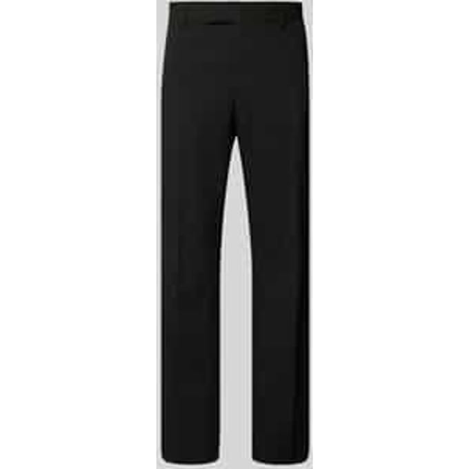 Slim fit pantalon van viscosemix, model 'LIAM'