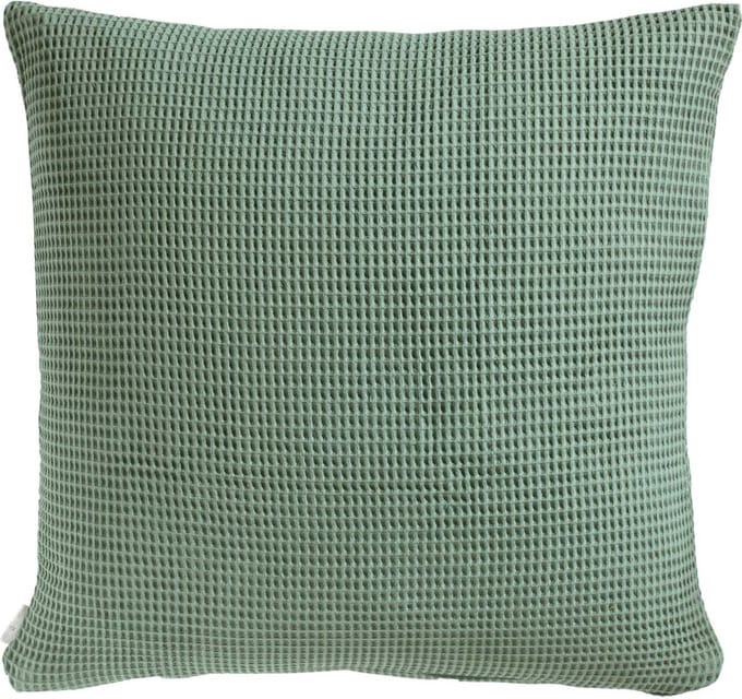 Heckettlane Wafel Kussensloop - Groen - 80x80cm - Groen
