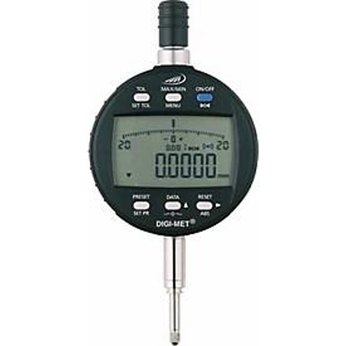 Meetklok DIGI-MET IP42 12,5 mm Abl.mm 0,0005 dig.H.PREISSER