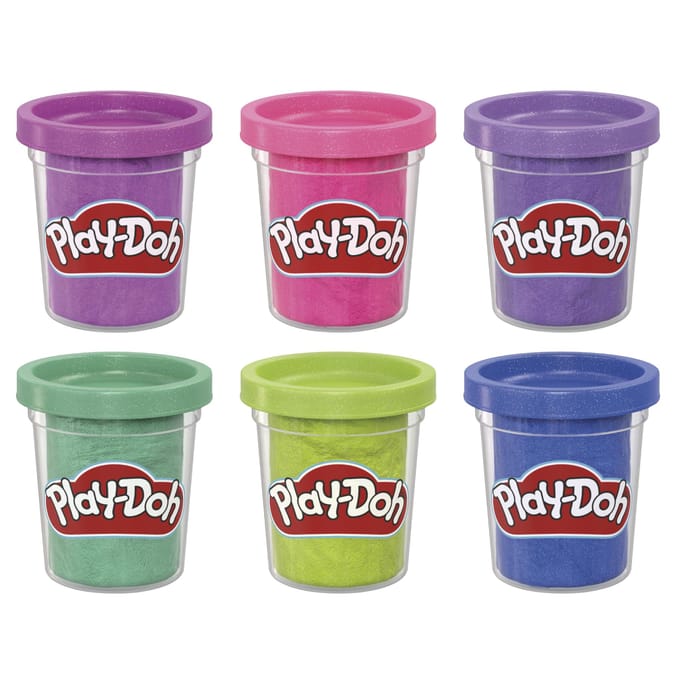 Play-Doh Sparkle Collection 6 Pack 340G