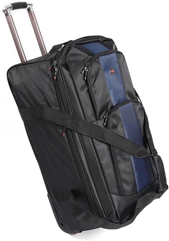 Reis Koffer - Duffle Bag - Ruim Reizen - Opvouwbaar Ontwerp - 74 cm - Blauw