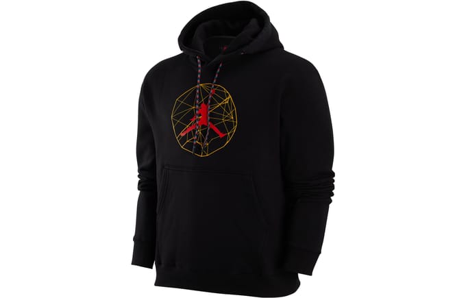 Jordan Sweatshirts Heren Zwart Met Capuchon Matig Normaal S black
