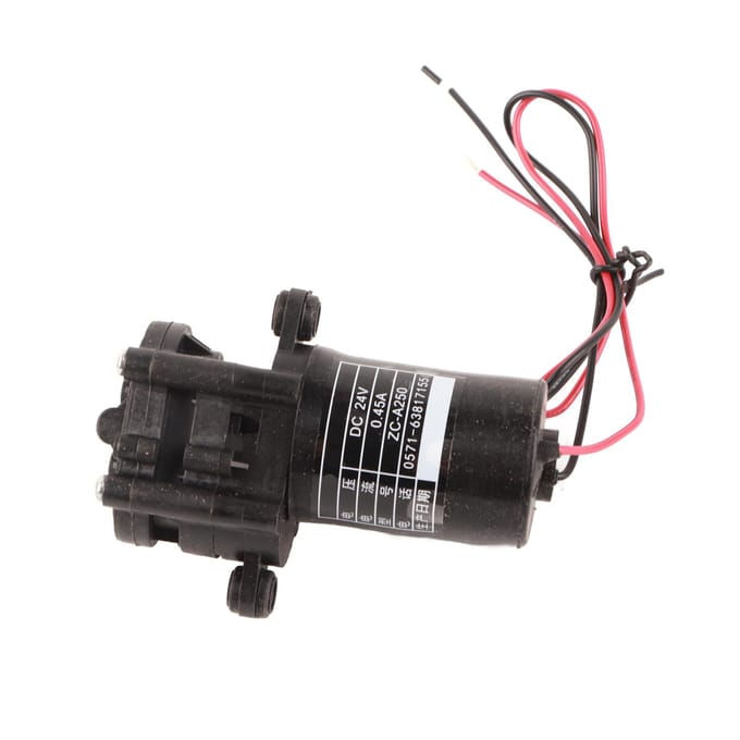 ZC?A250 DC24V Mini Zelfaanzuigende Corrosiebestendige Kunststof Tandrad Waterpomp