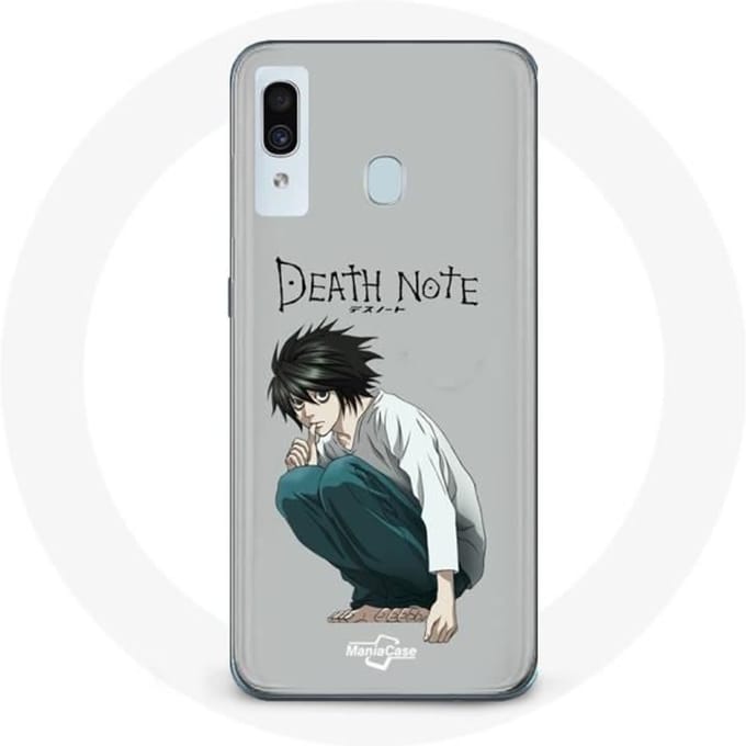 Coque pour Samsung Galaxy A20 Death Note Anime L