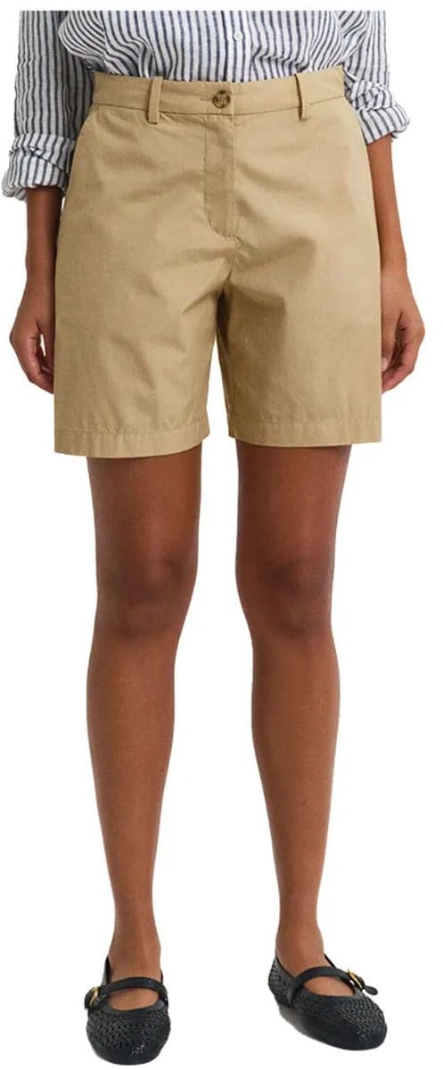 Gant 4020114 Chino Shorts Beige 36 Vrouw