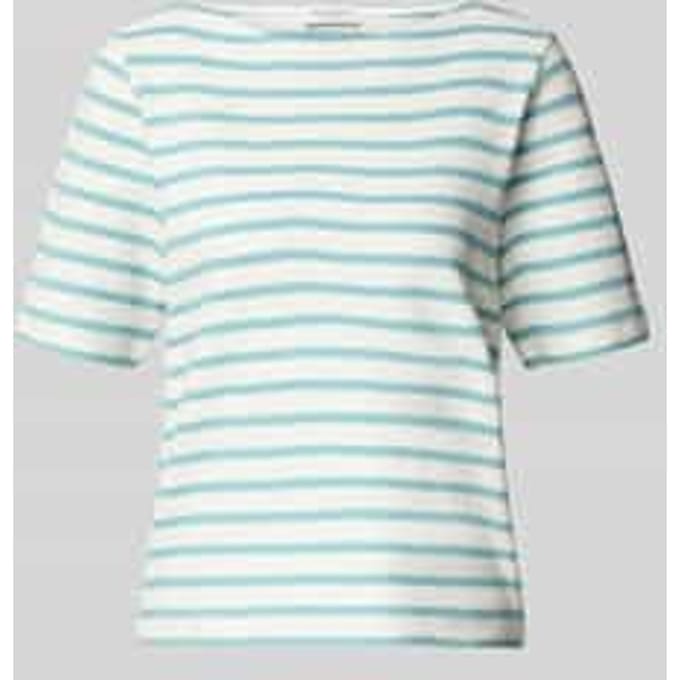 Regular fit T-shirt van puur katoen