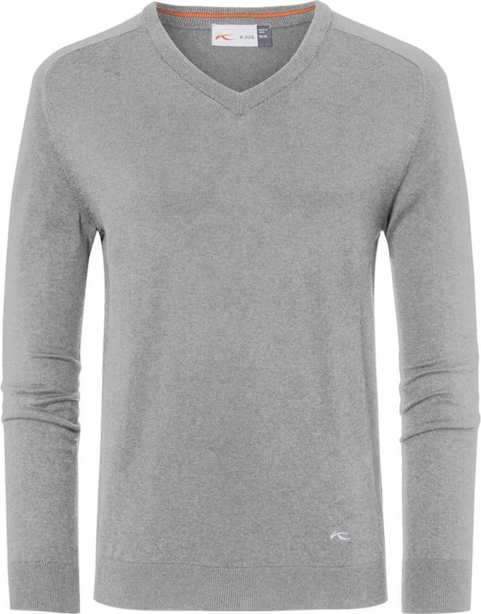 Kjus Men Kirk V-Neck Pullover - - Outdoor Kleding - Fleeces en Truien - Trui functioneel