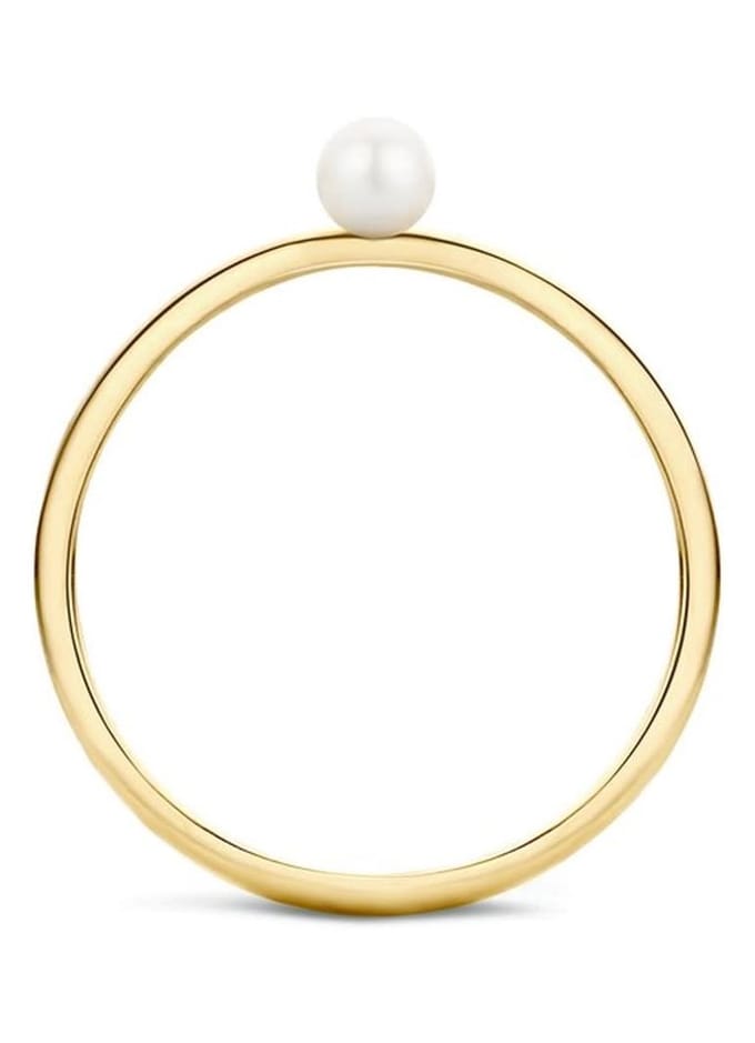Blush Ring 1213YPW/54 14k Geelgoud met Parel Maat 54