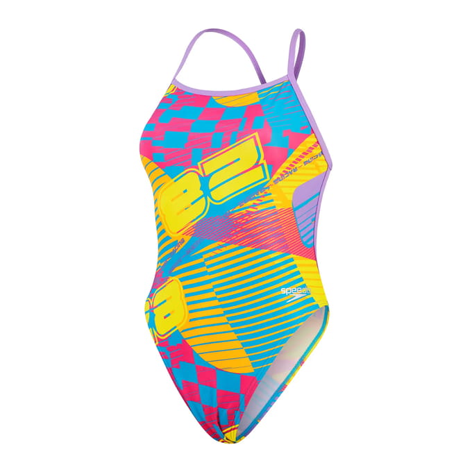 Dames zwempak uit 1 stuk Speedo End+ Allov Dig VBack