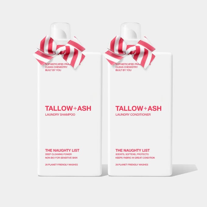 Tallow+Ash The Naughtly List wasmiddel en wasverzachter-luxe wasmiddel met geur