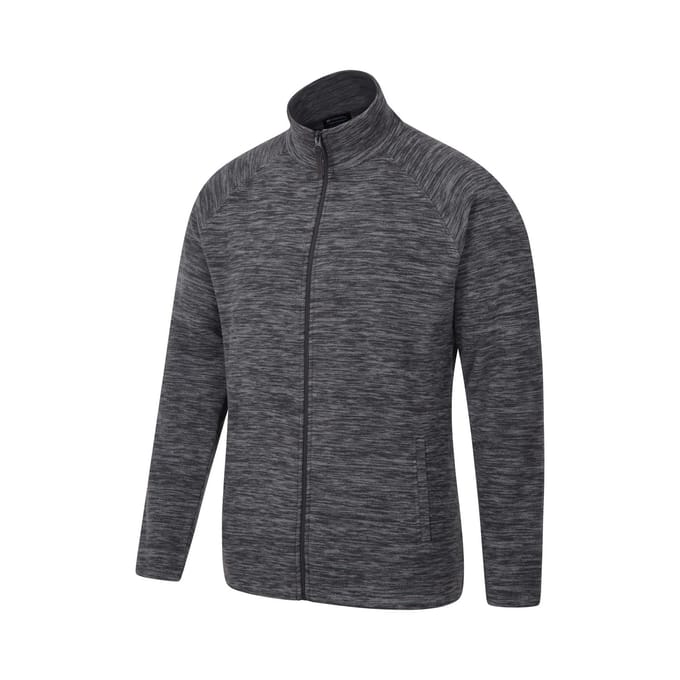 Mountain Warehouse Heren Snowdon II Full Zip Fleecejack (Houtskool)