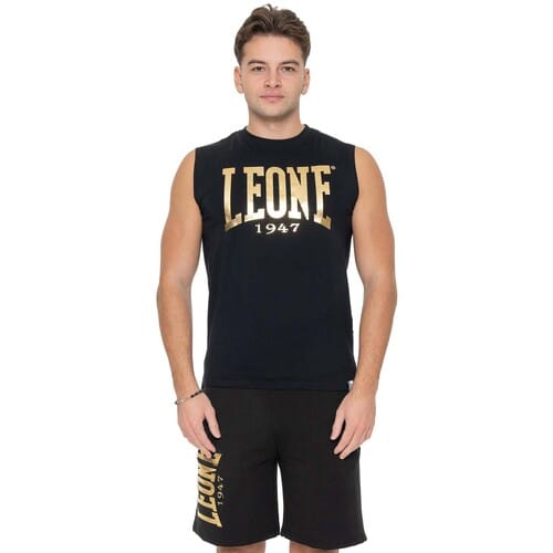 Top Leone 1947 Man T-Shirt Sleeveless Gold