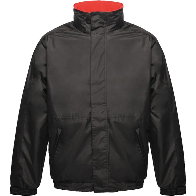Regatta Heren Dover Waterdicht Windproof Jasje (Zwart/Rood)