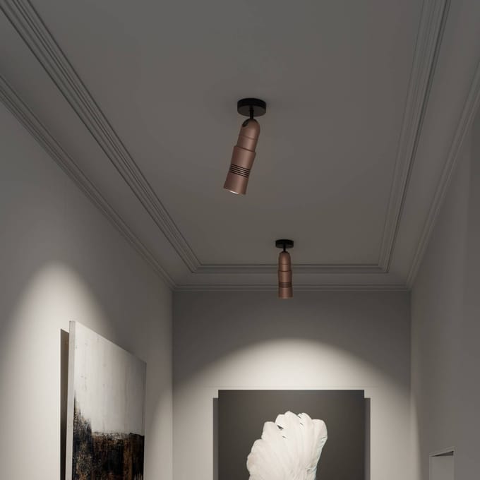 Top Light Neo! Spot Wall/Ceiling LED spot HV, koper