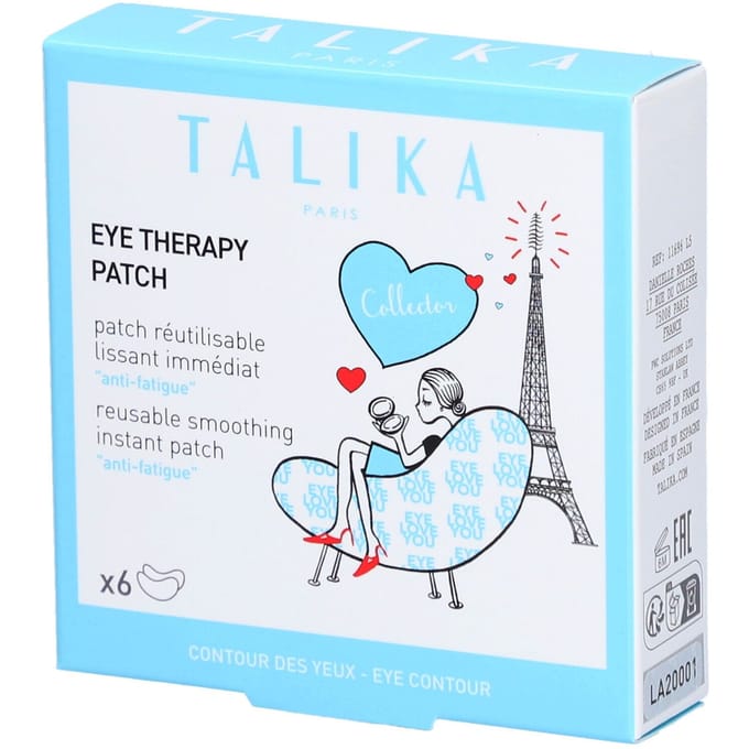 Talika Eye Therapy Patch The First Reusable Smoothing Instant Patch Rimpels/Wallen/Kringen