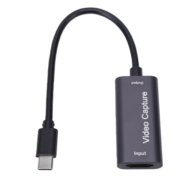 Video Capture Card HD Multimedia naar Type C Interface Opnameapparaat voor Live Streaming en Programma-opname