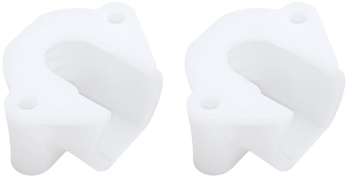 Dailygoods - 2 Stuks Droger Achtertrommel Bearing Cup Compatibel met Diverse Merken