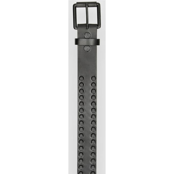 Empyre Round Stud Riem zwart