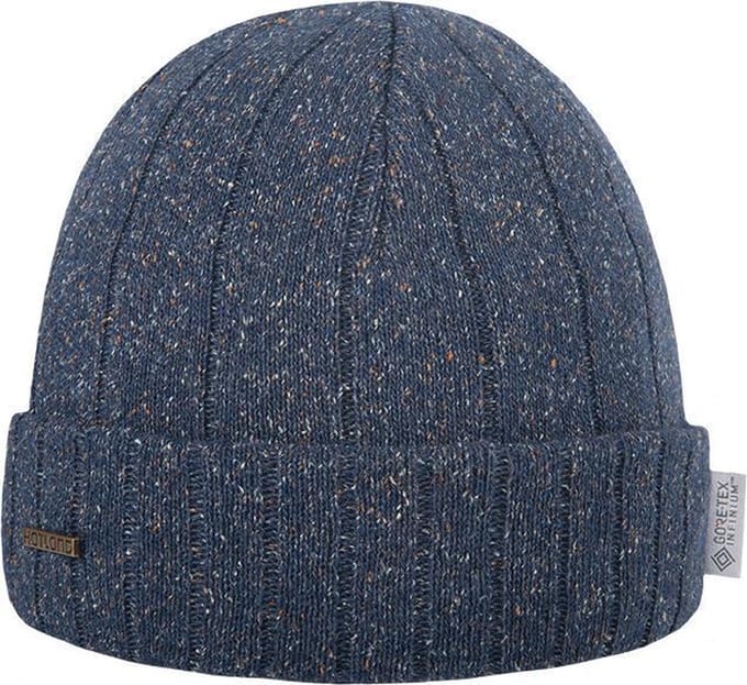 Hatland - Beanie voor heren - Yunus Windstopper - Donkerblauw - maat Onesize