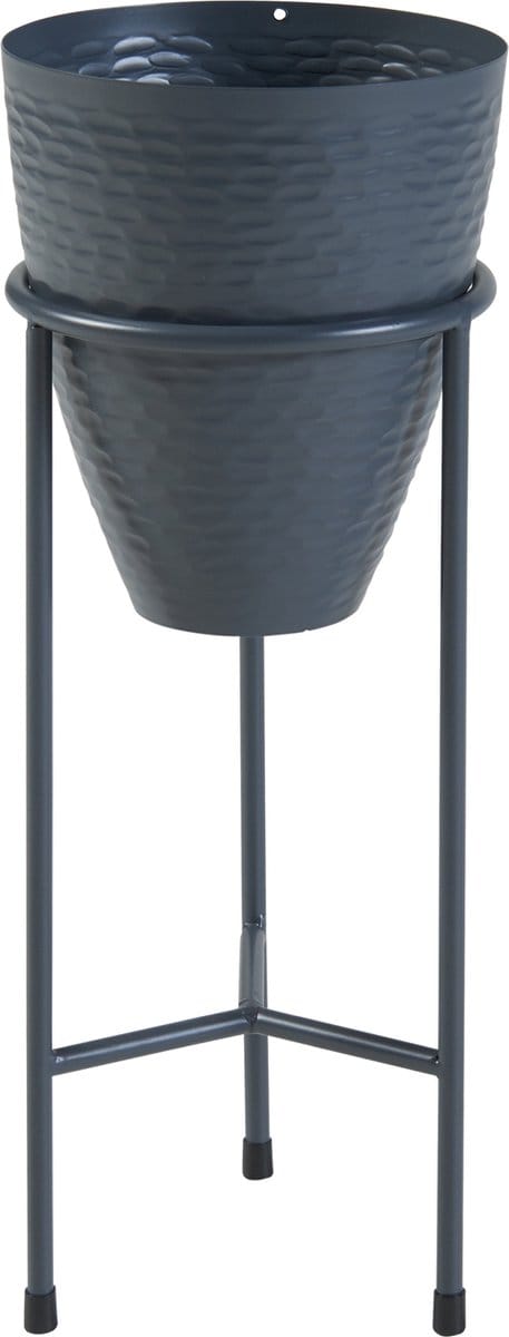 Plantenstandaard Asten 40,5x16 cm zwart [en.casa]