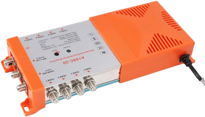 Pyhodi 8-Weg TV Antenne Versterker met 4G LTE Filter en 20dB Gain