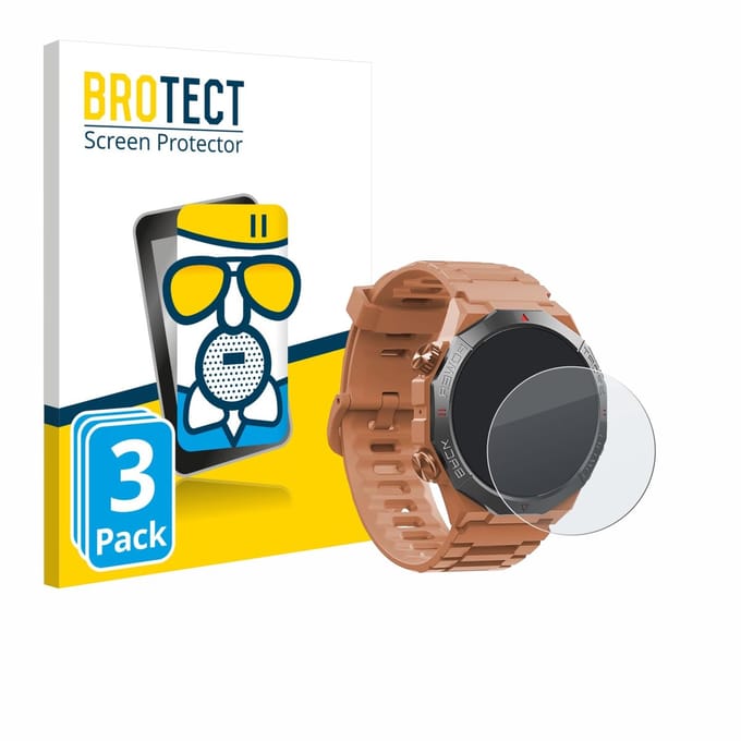 BROTECT - Screenprotector voor Qecnato S10 1.39" - Folie Beschermfolie Beschermglas matte 3 Stuks