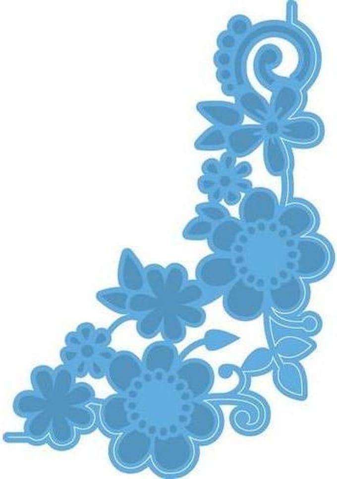 Marianne Design Creatable Mal Bloemen hoek LR0428