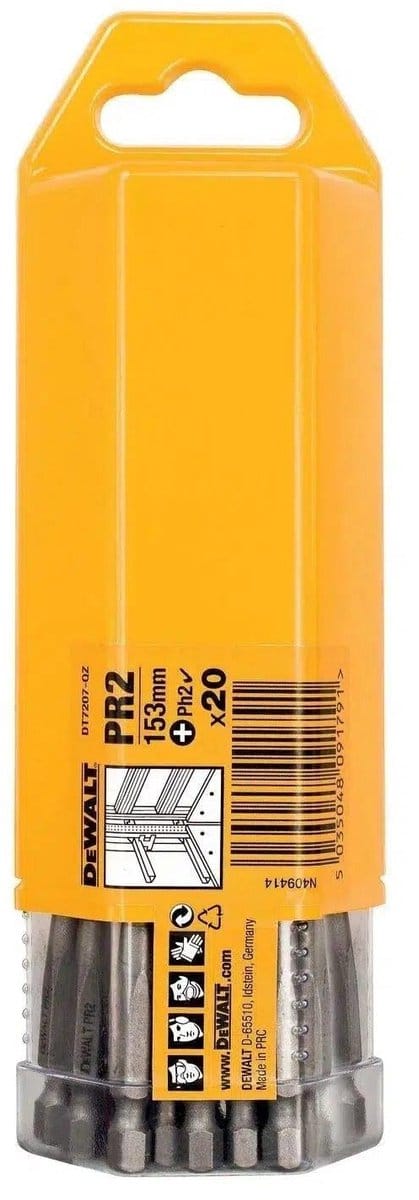 DeWALT DT7207 PR2 153mm Schroefbit voor DCF6201 VE=20