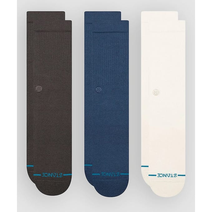Stance heren casual 3P sokken icon multi VI