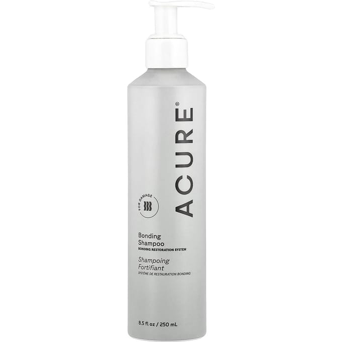 ACURE, Bonding Shampoo, Beschadigd, 250ml (8.5fl oz) white