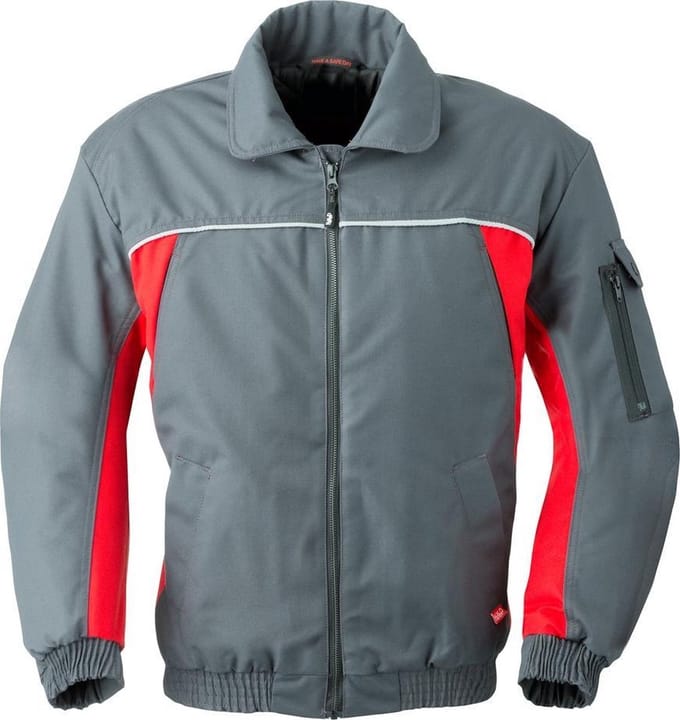 Havep 5329 Pilotjack Charcoal Grijs/Rood maat L