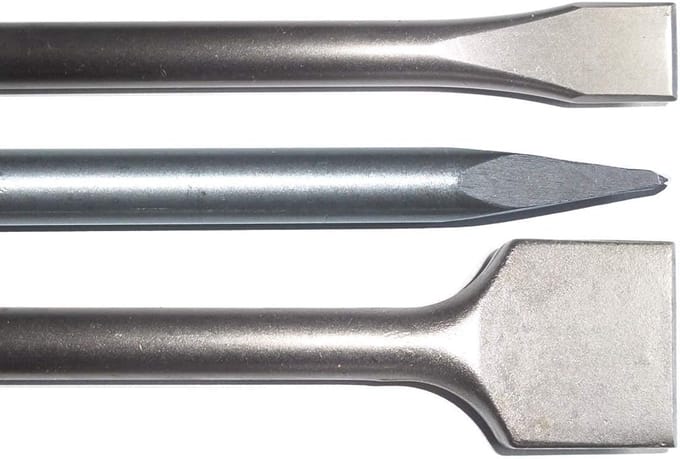 MAX Beitelset Beitel 400mm lang Spitzbeitel Spatbeitel 25 x 400mm en 50 x 400mm
