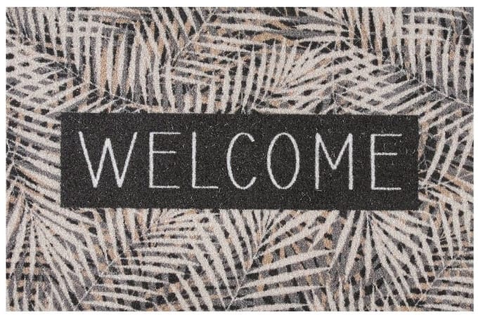 MD Entree - Deurmat - Schoonloopmat - Impression Leaves Welcome - 40 x 60 cm