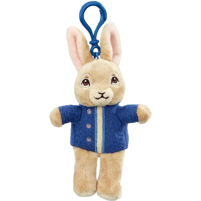 Pluche Rainbow Designs Peter Rabbit TV Clip on