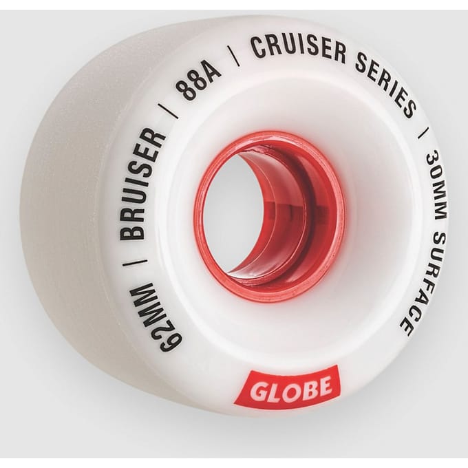 Globe Bruiser 62mm Wheels wit