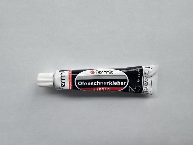 Fermit - Hittebestendige lijm 17 ml - Tot 1100 °C - Gebruiksklaar