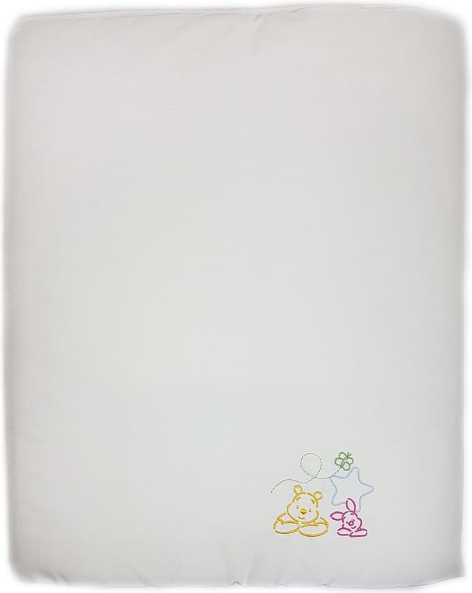 ANEL - bedomrander groot - Winnie de Pooh - Ecru - 2 delig - 240x60 en 90x60cm